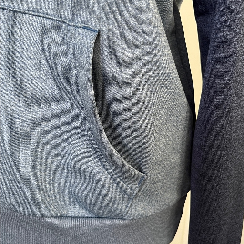 💗Youths Unisex NWOT Converse Two-Tone Blue Hoodie - Picture 15 of 17